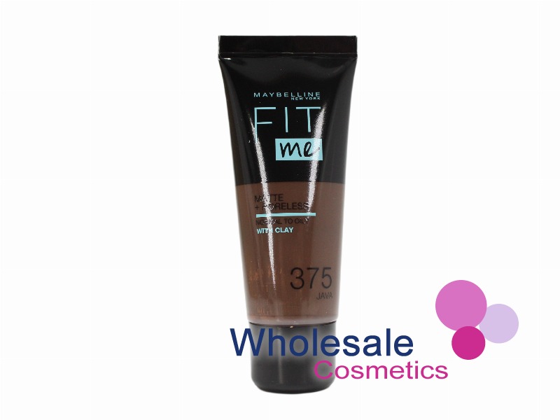 6 x Maybelline Fit Me Matte & Poreless Liquid Foundation - 375 JAVA